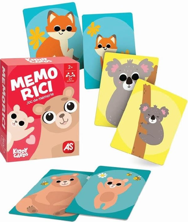 Imaginea produsului 'Joc de cărți. Kiddy Cards: Memo Rici'