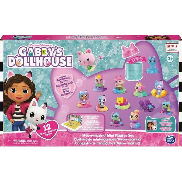 Set 12 mini figurine. Gabby's Dollhouse