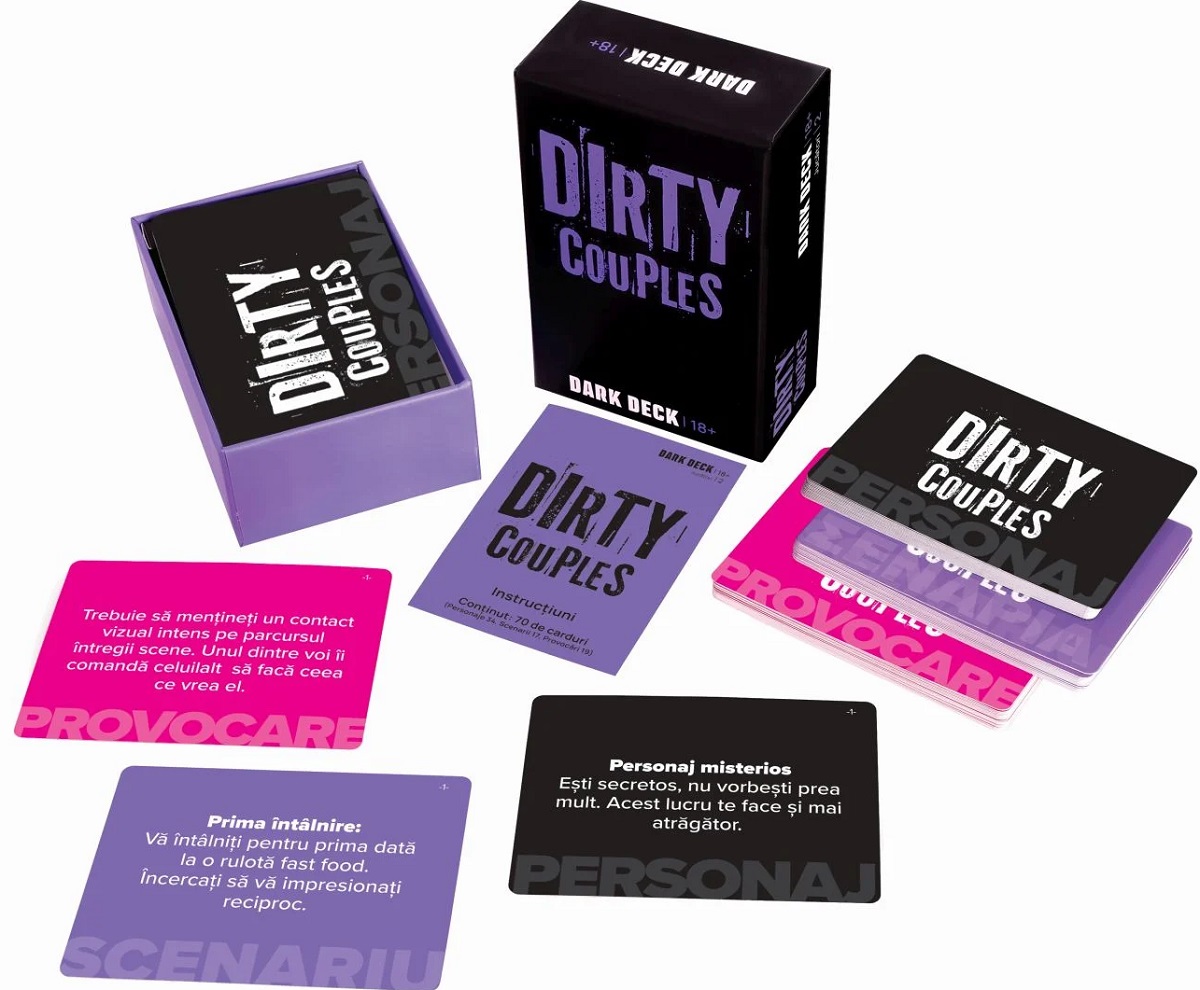 Imaginea produsului 'Joc de cărți pentru adulți: Dark Deck. Dirty Couples'