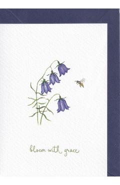 Imaginea produsului 'Felicitare: Bloom with grace. Campanula. Mai Colorat'