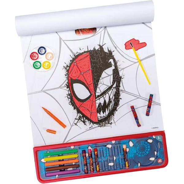 Set pentru desen. Spider Man. Marvel 5 in 1