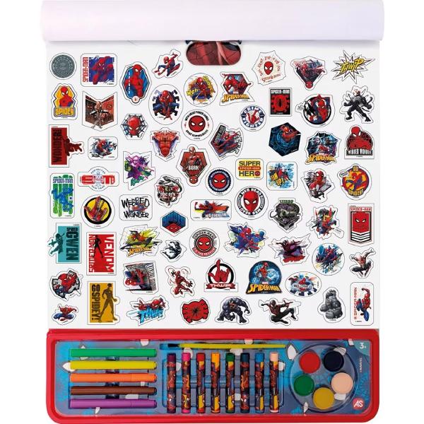 Set pentru desen. Spider Man. Marvel 5 in 1