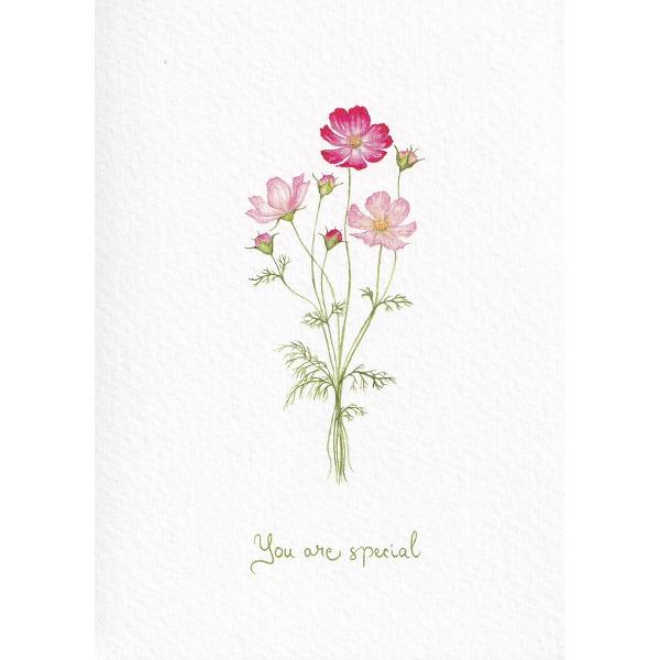 Felicitare: You are special. Cosmos. Mai Colorat
