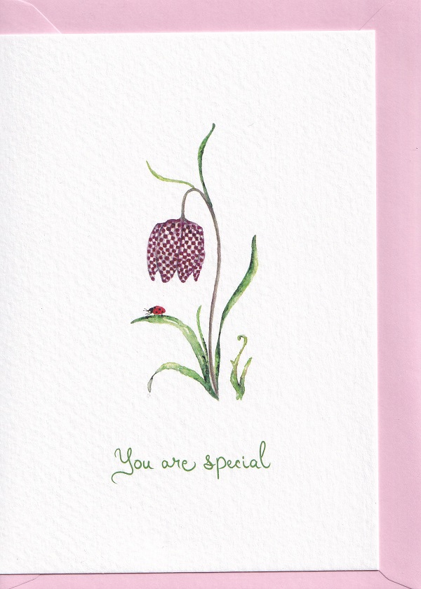 Imaginea produsului 'Felicitare: You are special. Lalea pestriță. Mai Colorat'