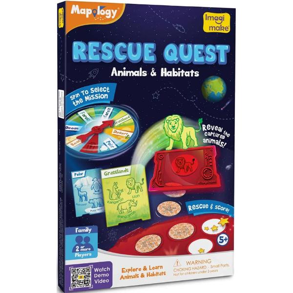 Joc animale si habitate: Rescue quest 