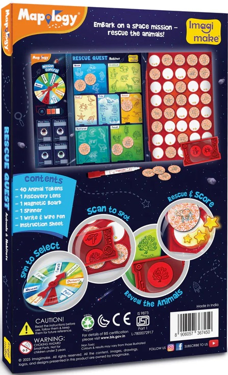 Imaginea produsului 'Joc animale și habitate: Rescue quest'