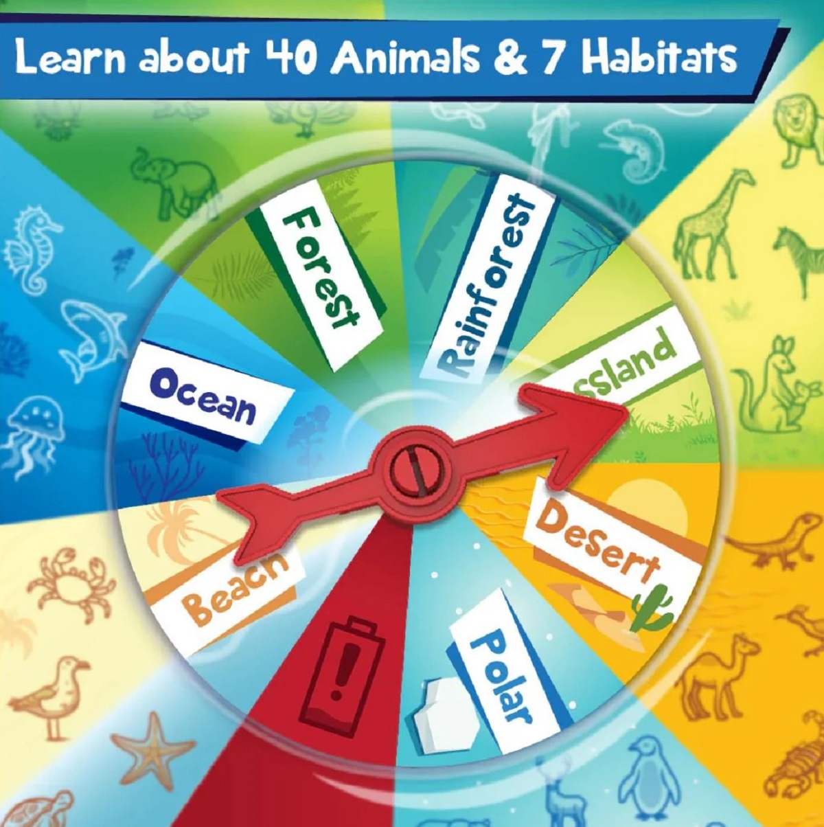 Imaginea produsului 'Joc animale și habitate: Rescue quest'