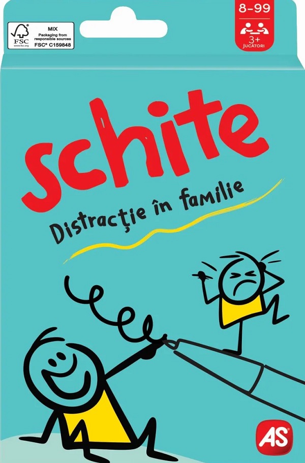 Imaginea produsului 'Joc de cărți: Schițe. Distracție în familie'