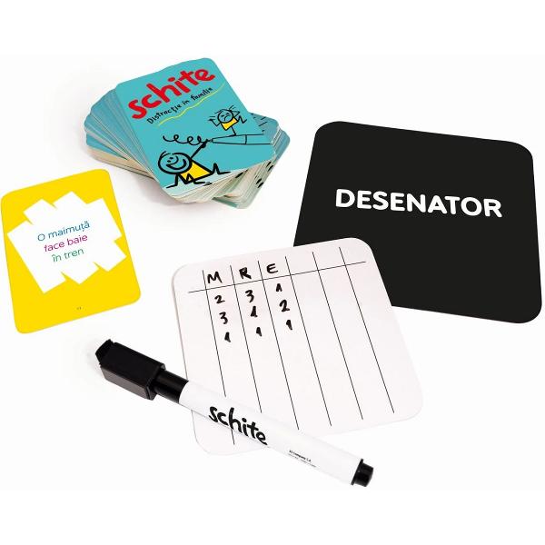 Joc de carti: Schite. Distractie in familie