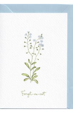 Imaginea produsului 'Felicitare: Forget me not. Floare de nu mă uita. Mai Colorat'