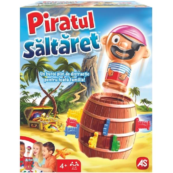 Joc de societate: Piratul saltaret. Pop Up Pirate