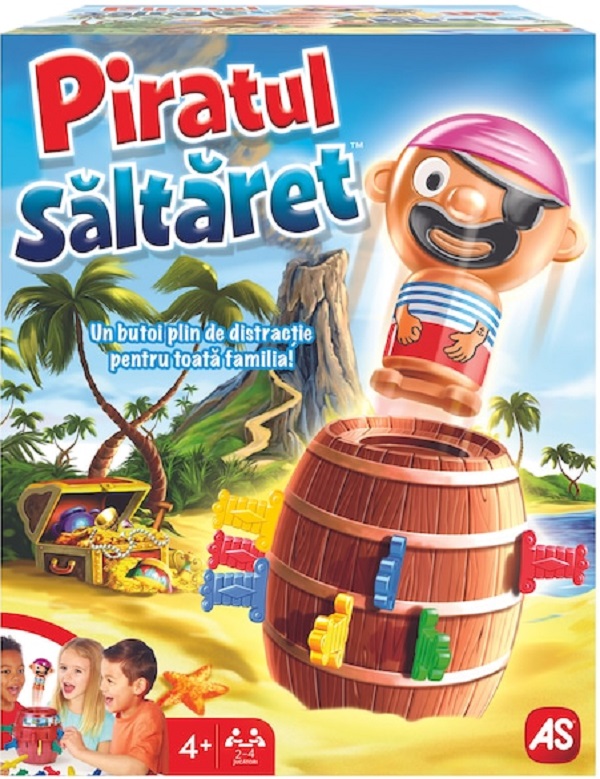 Imaginea produsului 'Joc de societate: Piratul săltăreț. Pop Up Pirate'