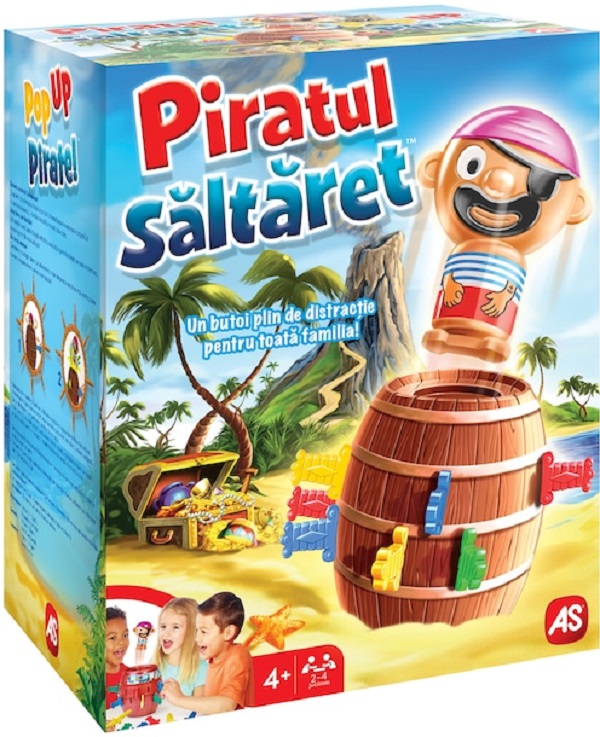 Imaginea produsului 'Joc de societate: Piratul săltăreț. Pop Up Pirate'