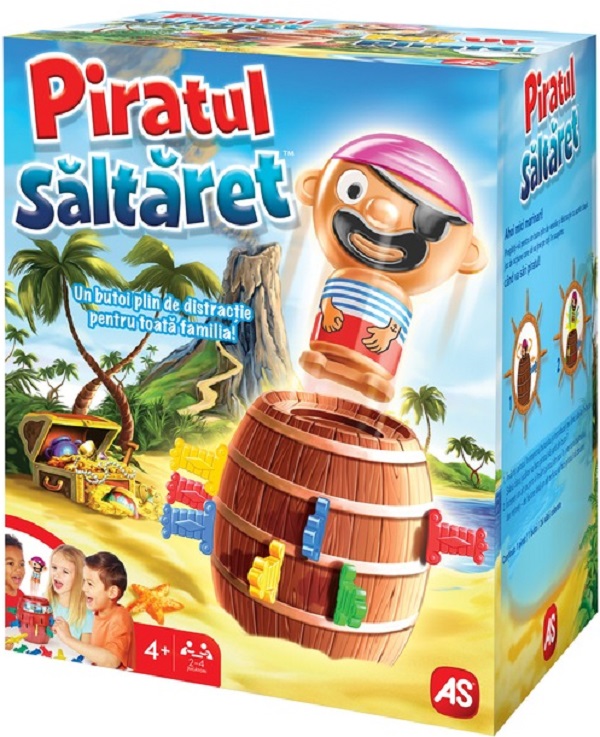 Imaginea produsului 'Joc de societate: Piratul săltăreț. Pop Up Pirate'