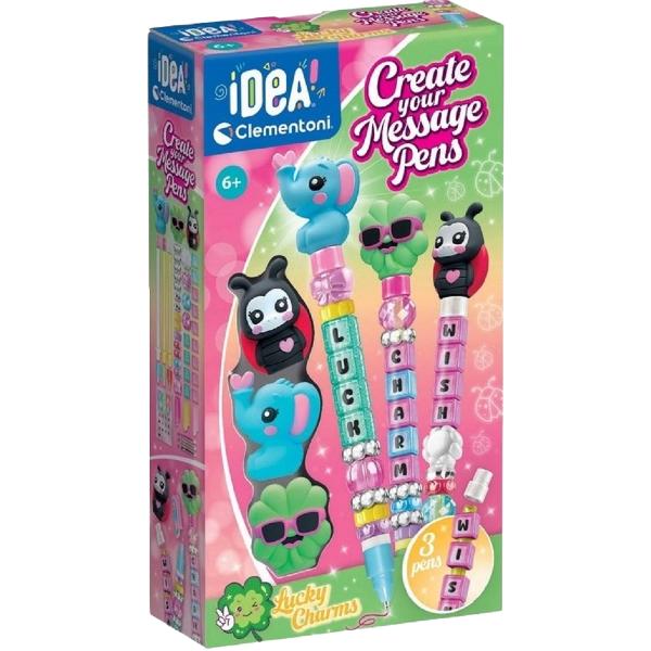 Set creatie 3 pixuri personalizate: Lucky Charms