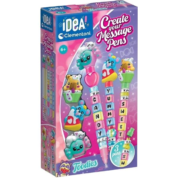 Set creatie 3 pixuri personalizate: Foodies