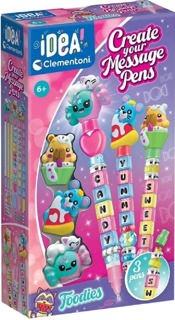 Imaginea produsului 'Set creație 3 pixuri personalizate: Foodies'