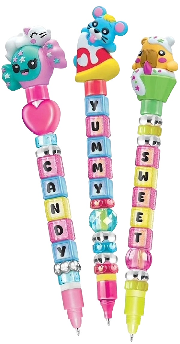 Imaginea produsului 'Set creație 3 pixuri personalizate: Foodies'