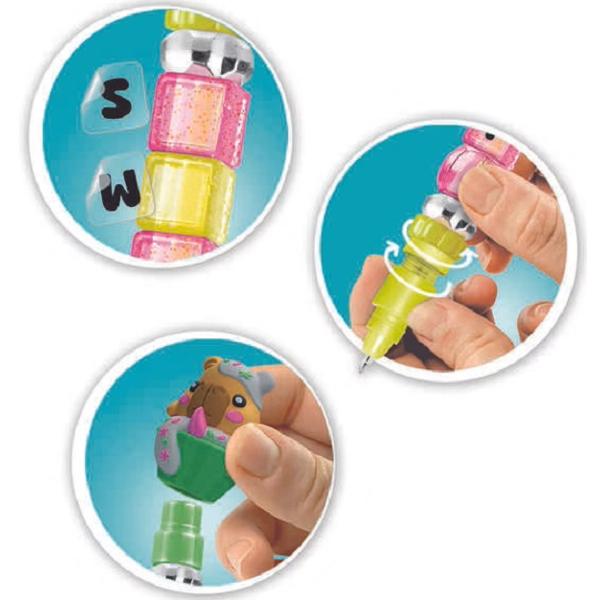 Set creatie 3 pixuri personalizate: Foodies