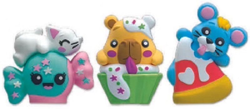 Imaginea produsului 'Set creație 3 pixuri personalizate: Foodies'