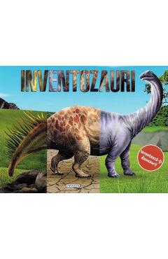 Coperta cărții 'Inventozauri. Inventează-ți dinozauri! - Pilar Pascual'