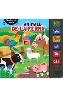 Coperta cărții 'Primele mele sunete: Animale de la fermă - Cristina Garcia Ganga'