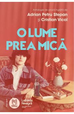 Coperta cărții 'O lume prea mică - Adrian Petru Stepan, Cristian Vicol, Bogdan Piticariu, Geo Moisi, Mugur Ioniță, Patricia Lidia'