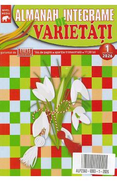 Almanah integrame de varietati Nr.1 din 2026