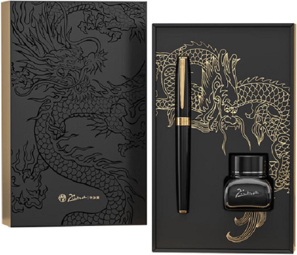 Imaginea produsului 'Set Dragon Stilou și călimară cerneală'