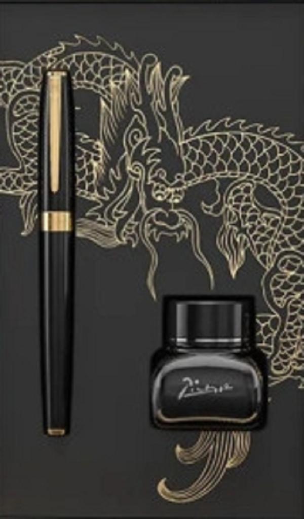 Imaginea produsului 'Set Dragon Stilou și călimară cerneală'