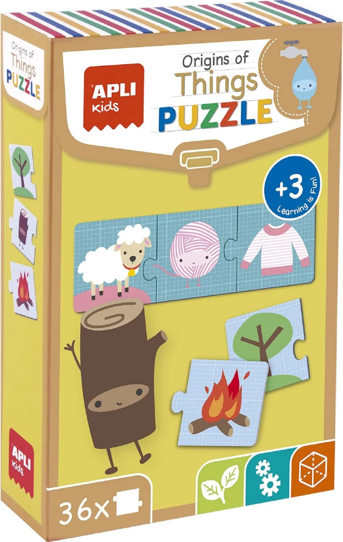 Imaginea produsului 'Trio Puzzle: Originea produselor'