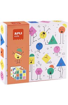 Imaginea produsului 'Cutia mea cu stickere: Forme geometrice. Emotii'