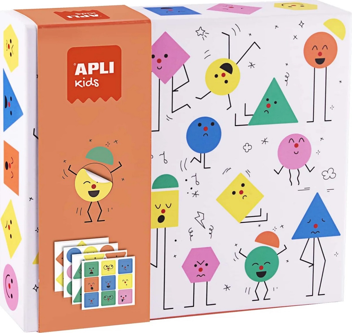 Imaginea produsului 'Cutia mea cu stickere: Forme geometrice. Emotii'