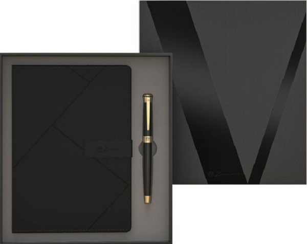 Imaginea produsului 'Set stilou negru + agendă'