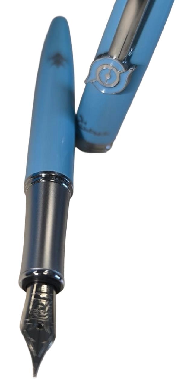 Imaginea produsului 'Set Stilou albastru + 2 cartușe + semn carte magnet'