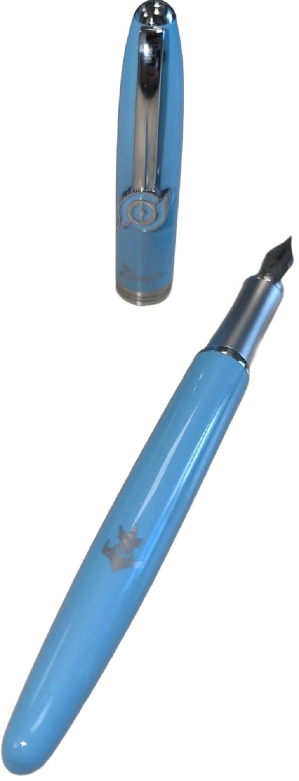 Imaginea produsului 'Set Stilou albastru + 2 cartușe + semn carte magnet'