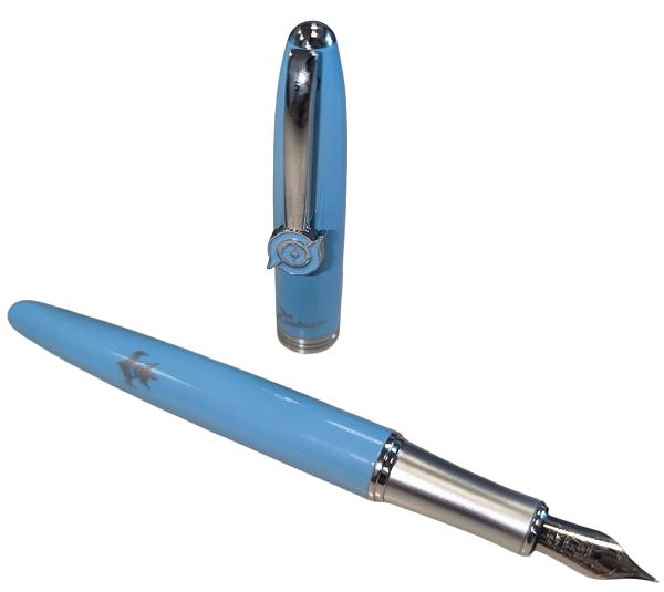 Imaginea produsului 'Set Stilou albastru + 2 cartușe + semn carte magnet'