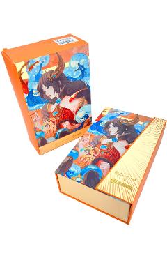 Imaginea produsului 'Set Stilou portocaliu + 2 cartușe + semn de carte magnetic'