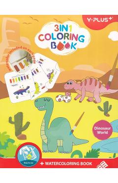 Carte de activitati 3 in 1. Dinosaur World