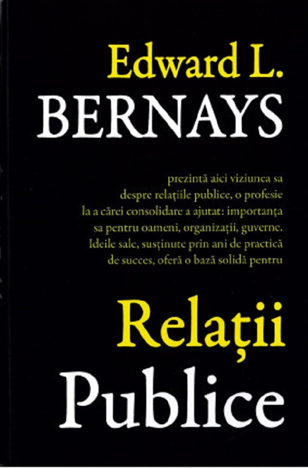 Coperta cărții 'Relații publice - Edward L. Bernays'