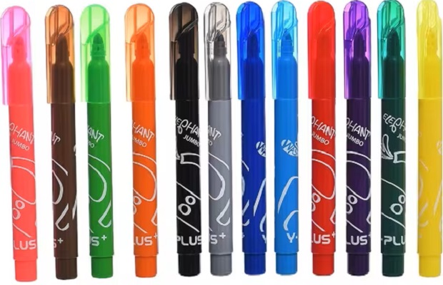 Imaginea produsului 'Set 12 carioci Jumbo. Elephant'