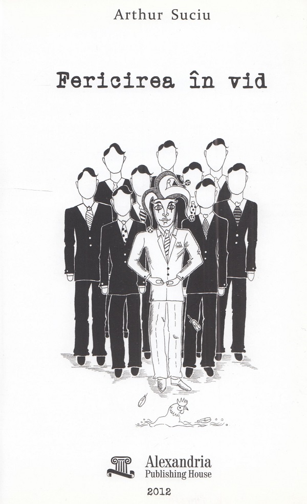 Coperta cărții 'Fericirea în vid - Arthur Suciu'