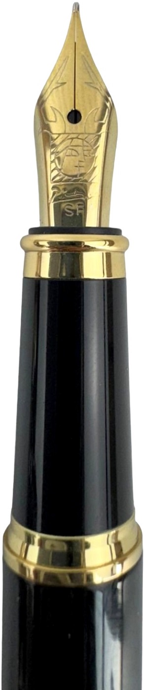 Imaginea produsului 'Set Stilou cavaler negru cu suport tip cavaler'