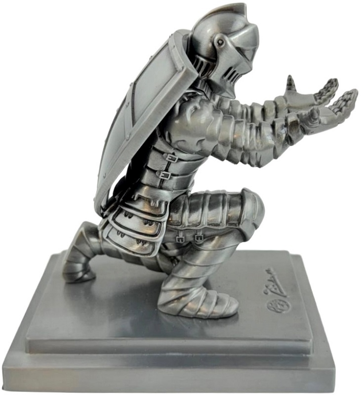 Imaginea produsului 'Set Stilou cavaler negru cu suport tip cavaler'