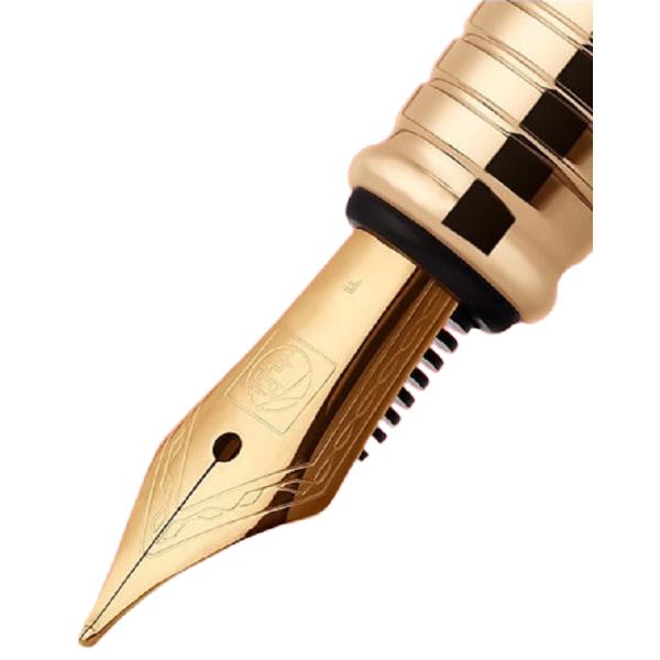 Set Happy Birthday: Stilou negru + calimara cerneala