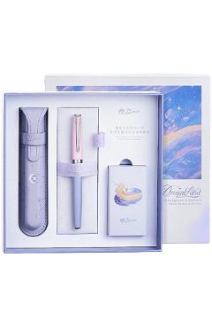Imaginea produsului 'Set Dreamland: Stilou lila + călimara + etui'