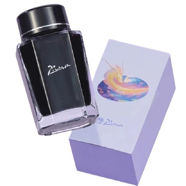 Set Dreamland: Stilou lila + calimara + etui