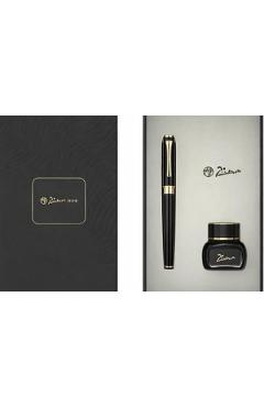 Imaginea produsului 'Set Stilou Polo negru + călimară cerneală'