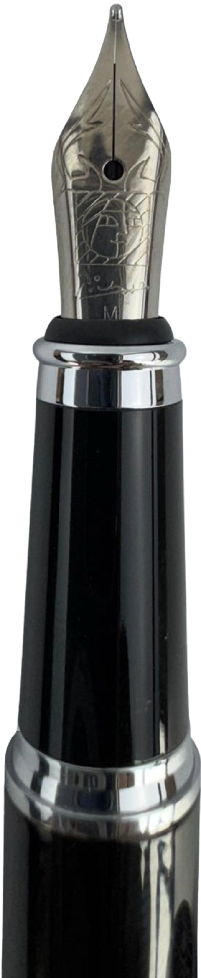 Imaginea produsului 'Set stilou negru + călimară + etui piele'