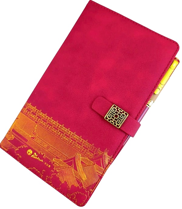 Imaginea produsului 'Set Stilou Brilliant Rosu + Agenda + 8 cartușe'